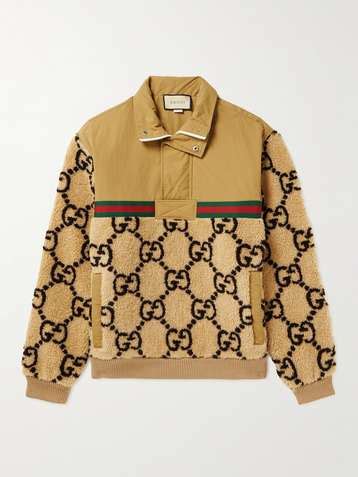 gucci fleece jacket|Gucci sweatshirt women's.